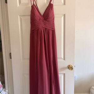 Azazie NWT Desert Rose Maxi Dress